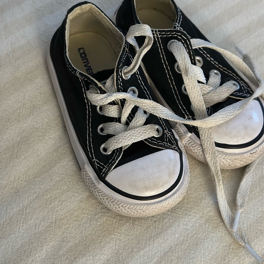 Converse Kids Black Sneakers